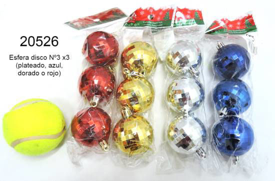 Imagen de ESFERA DISCO NRO 3 X3 (PLA/AZU/DOR/RO) 10.25